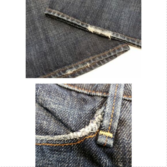 Vintage Earnest Sewn Y2K Flared Jeans - Picture 9 of 11